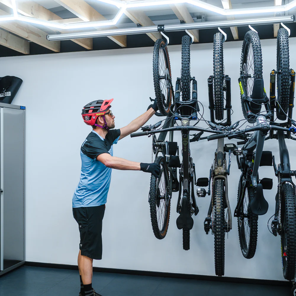 Almost Perfect SpaceRail - 8 Bike Ceiling - Image 4